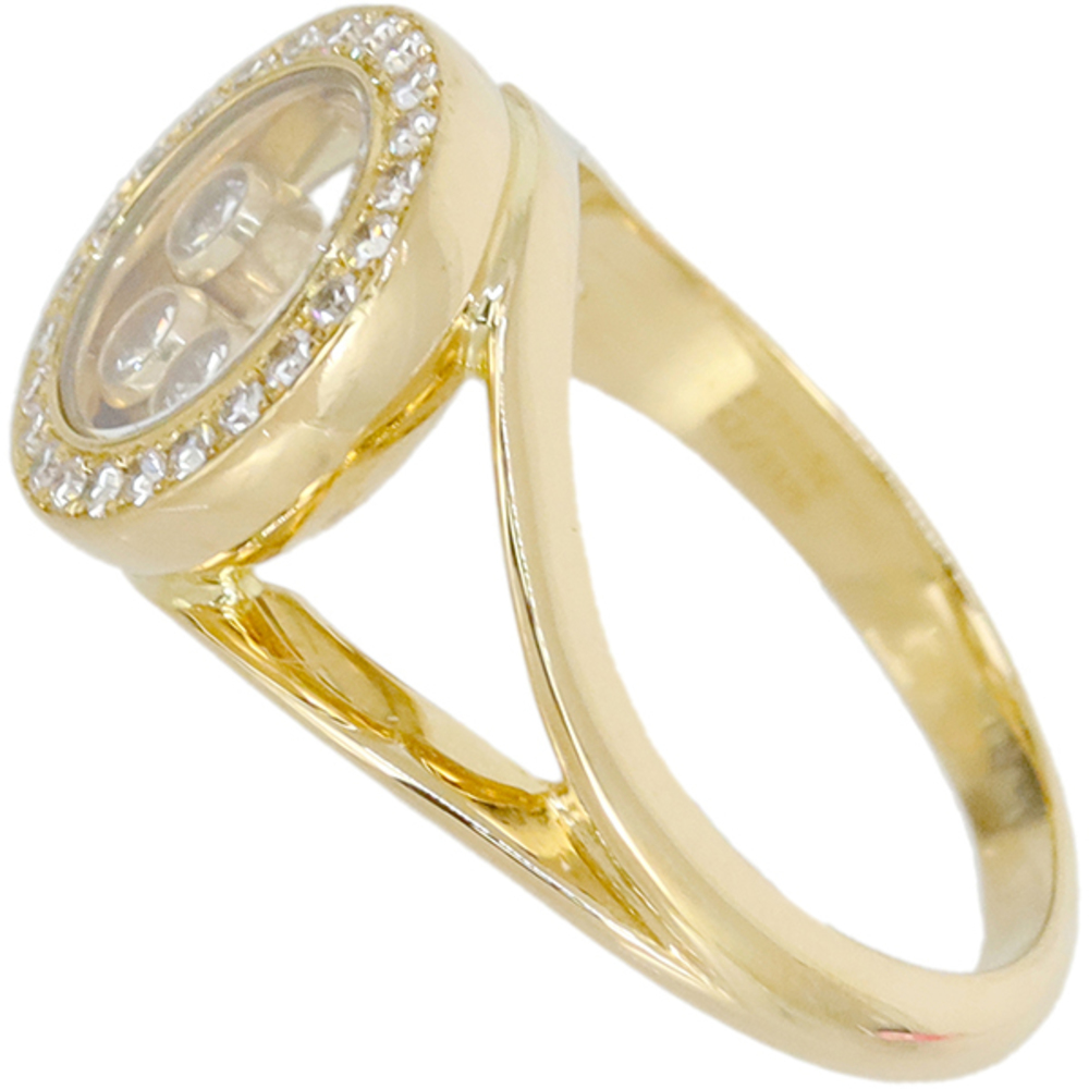 Chopard Happy Diamond 3P Round Icon Ring
